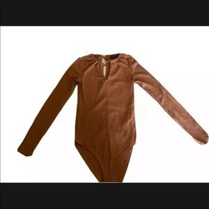 Women’s Cotton On Long Sleeve Bodysuit Buttons